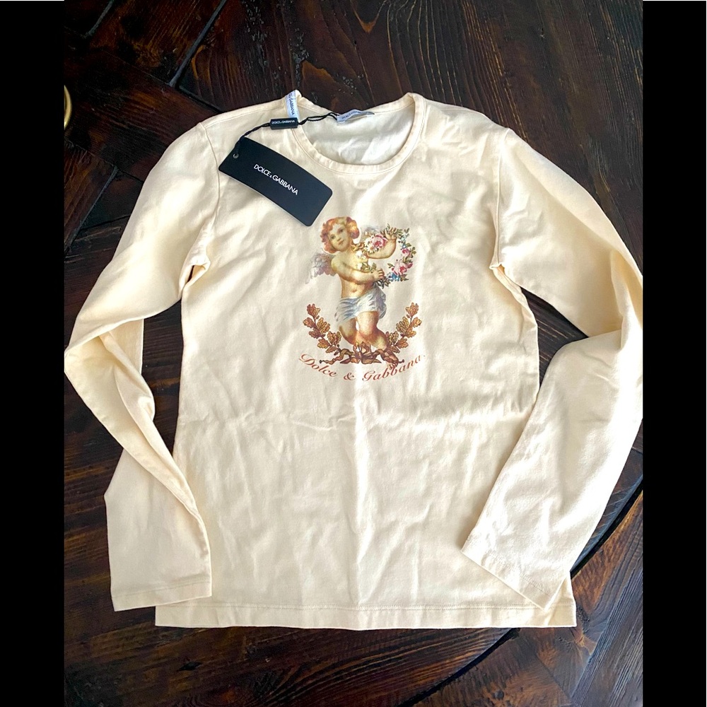 🌺 Dolce & Gabbana children long sleeve top size 10Y